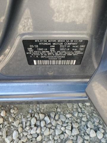 Photo 11 VIN: 3KPC24A34JE028383 - HYUNDAI ACCENT SE 