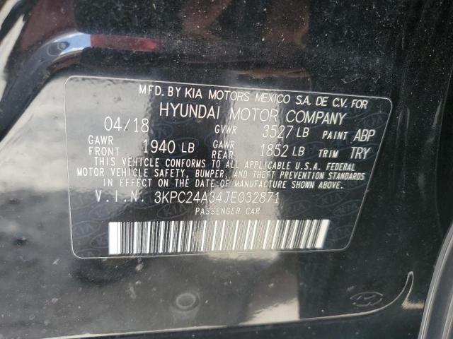 Photo 11 VIN: 3KPC24A34JE032871 - HYUNDAI ACCENT SE 