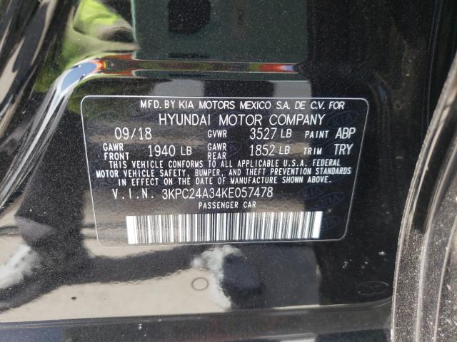 Photo 9 VIN: 3KPC24A34KE057478 - HYUNDAI ACCENT SE 