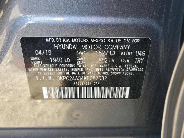 Photo 11 VIN: 3KPC24A34KE087032 - HYUNDAI ACCENT 