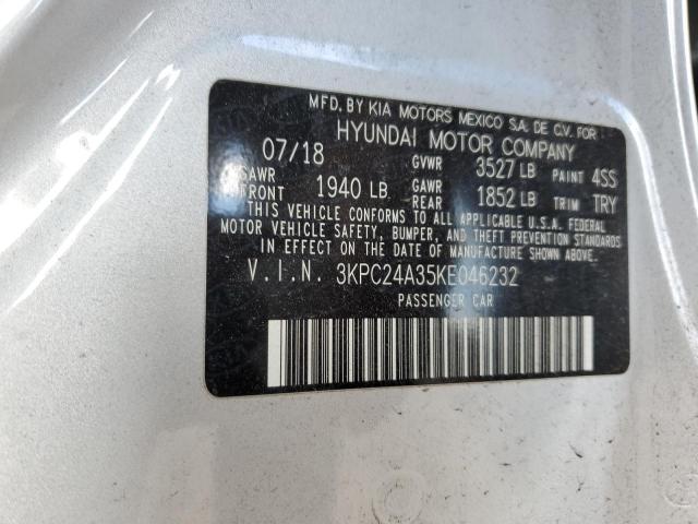 Photo 11 VIN: 3KPC24A35KE046232 - HYUNDAI ACCENT SE 