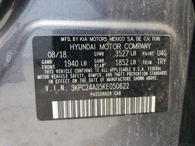 Photo 11 VIN: 3KPC24A35KE050622 - HYUNDAI ACCENT 