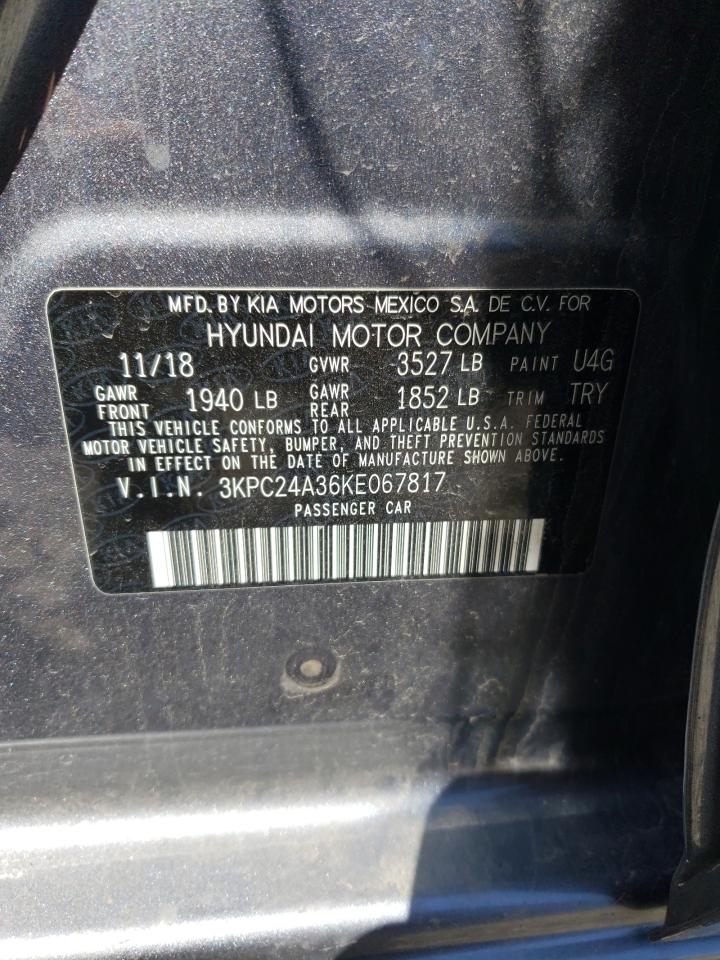 Photo 11 VIN: 3KPC24A36KE067817 - HYUNDAI ACCENT 