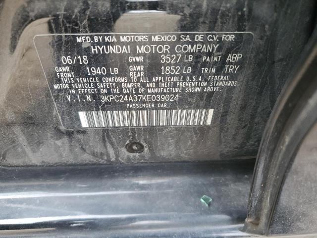 Photo 12 VIN: 3KPC24A37KE039024 - HYUNDAI ACCENT 