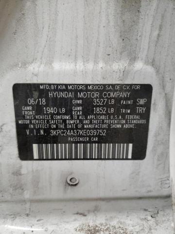 Photo 11 VIN: 3KPC24A37KE039752 - HYUNDAI ACCENT SE 