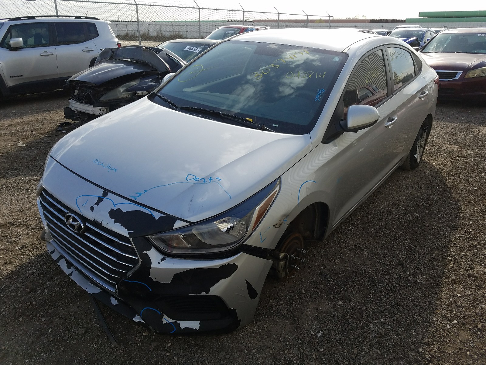 Photo 1 VIN: 3KPC24A37KE042814 - HYUNDAI ACCENT SE 