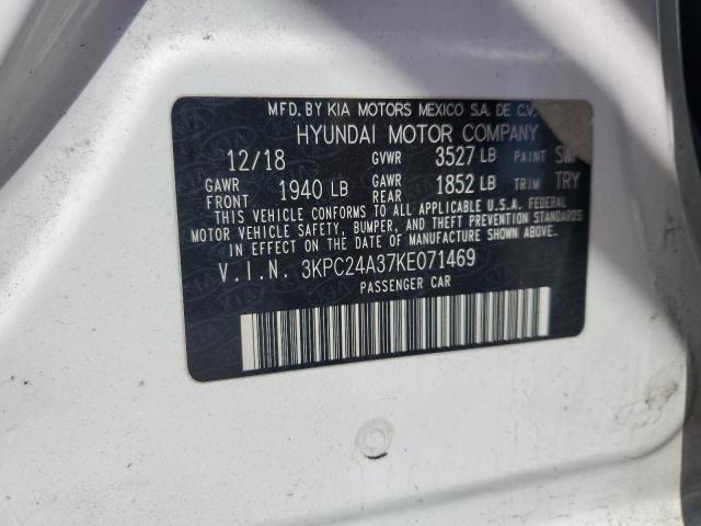 Photo 11 VIN: 3KPC24A37KE071469 - HYUNDAI ACCENT 