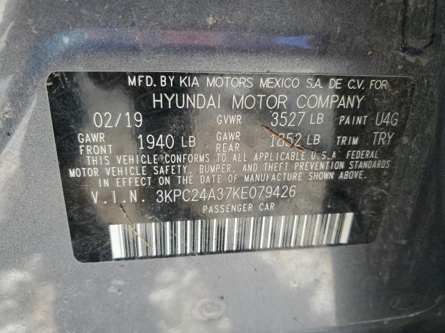 Photo 11 VIN: 3KPC24A37KE079426 - HYUNDAI ACCENT SE 