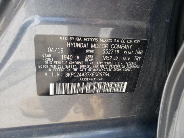 Photo 11 VIN: 3KPC24A37KE086764 - HYUNDAI ACCENT SE 