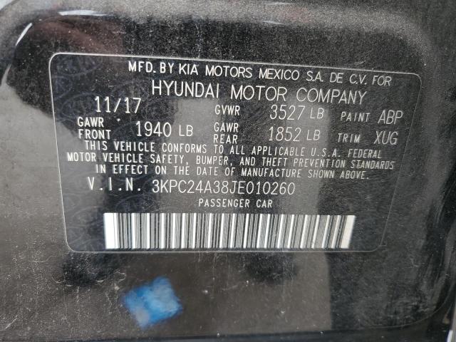 Photo 12 VIN: 3KPC24A38JE010260 - HYUNDAI ACCENT 