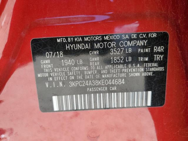 Photo 11 VIN: 3KPC24A38KE044684 - HYUNDAI ACCENT 