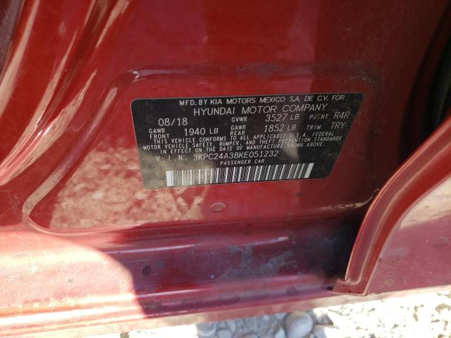 Photo 11 VIN: 3KPC24A38KE051232 - HYUNDAI ACCENT SE 