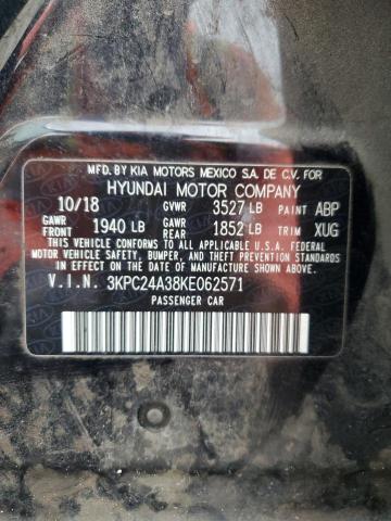 Photo 12 VIN: 3KPC24A38KE062571 - HYUNDAI ACCENT 