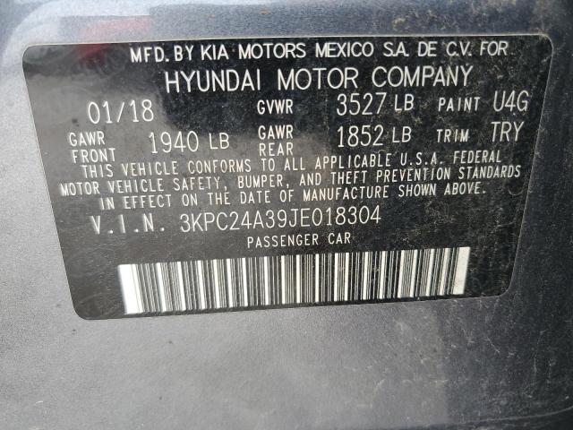 Photo 12 VIN: 3KPC24A39JE018304 - HYUNDAI ACCENT SE 