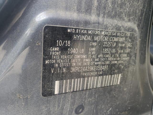 Photo 11 VIN: 3KPC24A39KE058481 - HYUNDAI ACCENT SE 