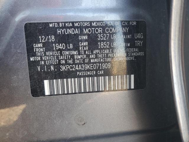 Photo 12 VIN: 3KPC24A39KE071909 - HYUNDAI ACCENT SE 