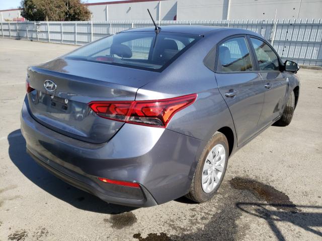 Photo 3 VIN: 3KPC24A3XKE067819 - HYUNDAI ACCENT SE 