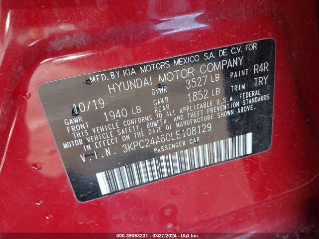 Photo 8 VIN: 3KPC24A60LE108129 - HYUNDAI ACCENT 