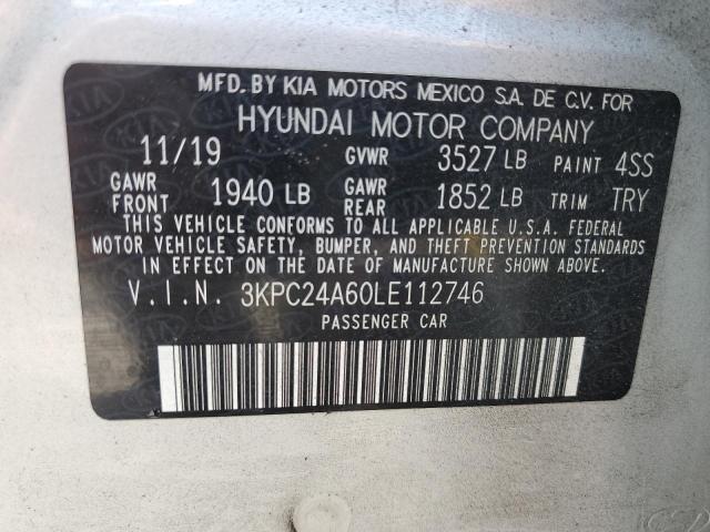 Photo 11 VIN: 3KPC24A60LE112746 - HYUNDAI ACCENT SE 