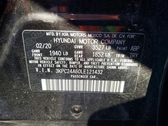 Photo 9 VIN: 3KPC24A60LE121432 - HYUNDAI ACCENT SE 