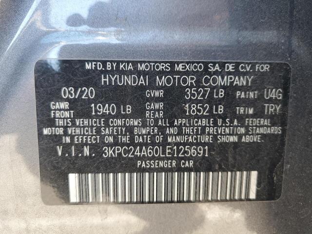 Photo 11 VIN: 3KPC24A60LE125691 - HYUNDAI ACCENT SE 