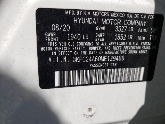 Photo 11 VIN: 3KPC24A60ME129466 - HYUNDAI ACCENT SE 