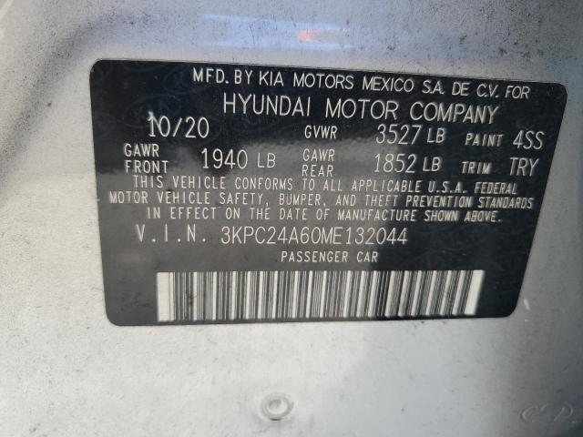 Photo 11 VIN: 3KPC24A60ME132044 - HYUNDAI ACCENT SE 