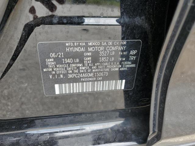 Photo 11 VIN: 3KPC24A60ME150673 - HYUNDAI ACCENT SE 