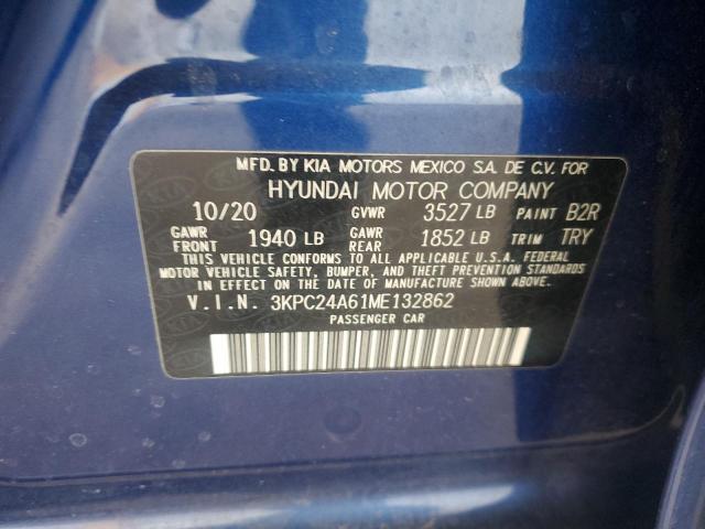 Photo 11 VIN: 3KPC24A61ME132862 - HYUNDAI ACCENT SE 