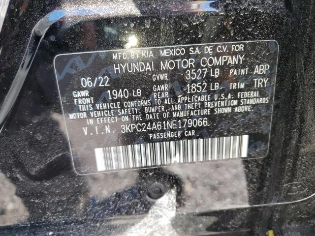 Photo 11 VIN: 3KPC24A61NE179066 - HYUNDAI ACCENT SE 