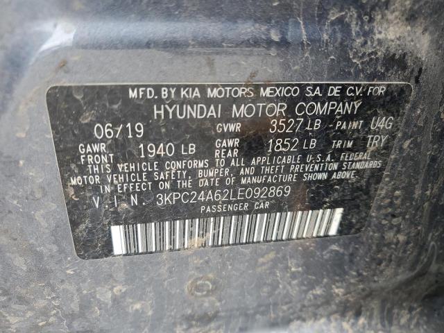 Photo 11 VIN: 3KPC24A62LE092869 - HYUNDAI ACCENT 