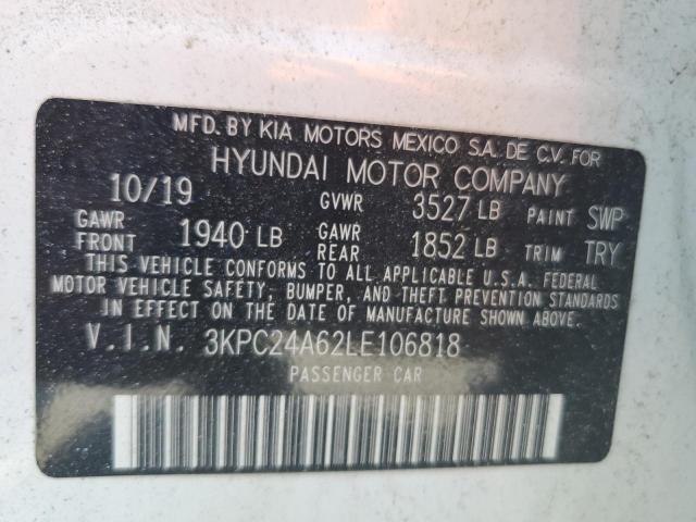 Photo 11 VIN: 3KPC24A62LE106818 - HYUNDAI ACCENT 