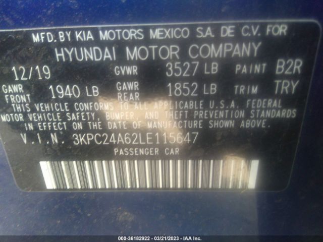 Photo 8 VIN: 3KPC24A62LE115647 - HYUNDAI ACCENT 