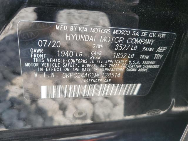 Photo 11 VIN: 3KPC24A62ME128514 - HYUNDAI ACCENT SE 