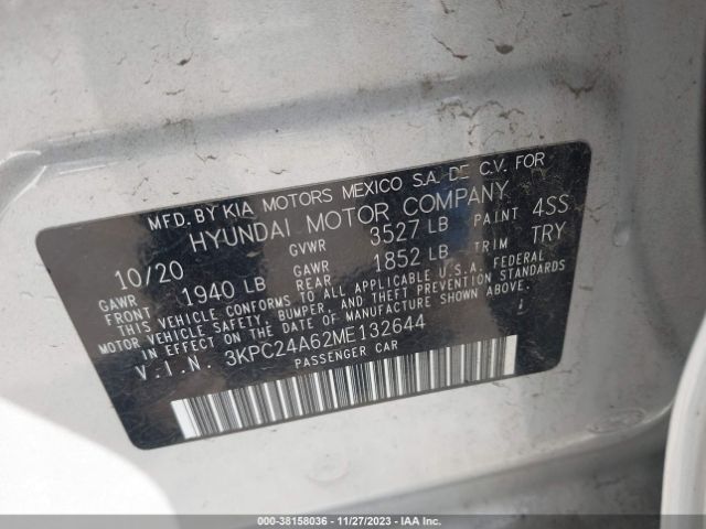 Photo 8 VIN: 3KPC24A62ME132644 - HYUNDAI ACCENT 