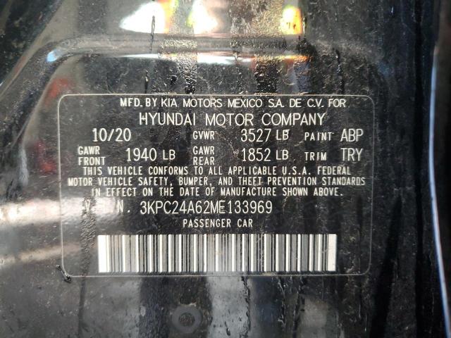 Photo 11 VIN: 3KPC24A62ME133969 - HYUNDAI ACCENT SE 