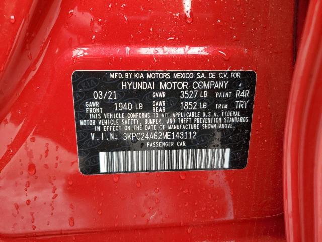 Photo 12 VIN: 3KPC24A62ME143112 - HYUNDAI ACCENT 