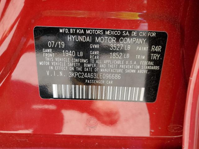 Photo 11 VIN: 3KPC24A63LE096686 - HYUNDAI ACCENT 