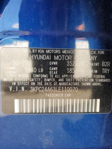 Photo 12 VIN: 3KPC24A63LE110070 - HYUNDAI ACCENT 