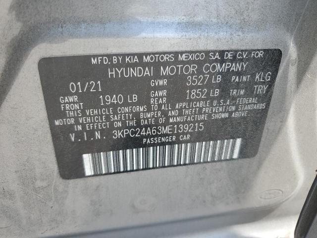 Photo 11 VIN: 3KPC24A63ME139215 - HYUNDAI ACCENT 