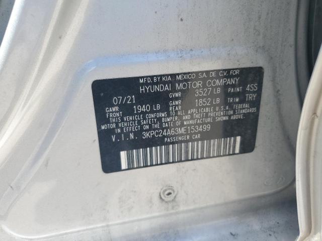 Photo 12 VIN: 3KPC24A63ME153499 - HYUNDAI ACCENT 