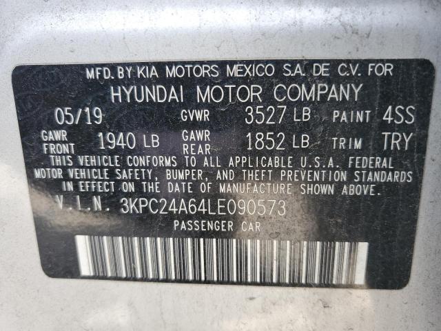 Photo 11 VIN: 3KPC24A64LE090573 - HYUNDAI ACCENT 