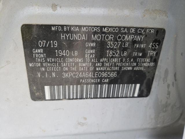 Photo 9 VIN: 3KPC24A64LE096566 - HYUNDAI ACCENT SE 