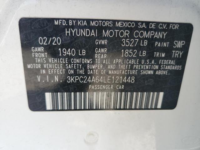 Photo 11 VIN: 3KPC24A64LE121448 - HYUNDAI ACCENT 