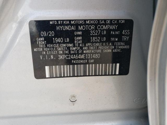 Photo 11 VIN: 3KPC24A64ME131480 - HYUNDAI ACCENT SE 