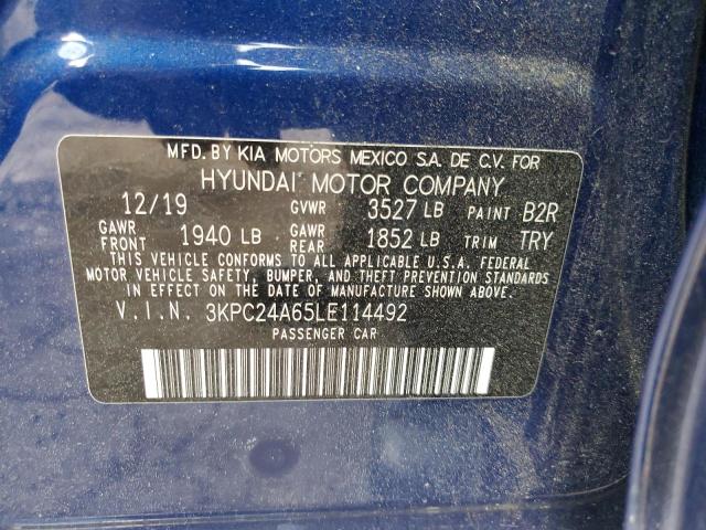 Photo 11 VIN: 3KPC24A65LE114492 - HYUNDAI ACCENT 