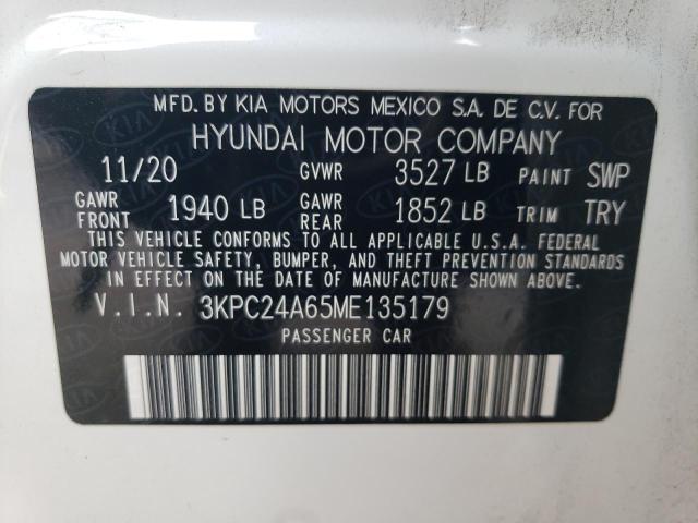 Photo 11 VIN: 3KPC24A65ME135179 - HYUNDAI ACCENT SE 