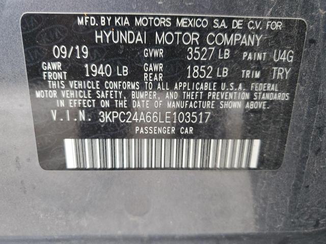 Photo 11 VIN: 3KPC24A66LE103517 - HYUNDAI ACCENT SE 