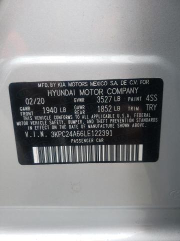 Photo 9 VIN: 3KPC24A66LE122391 - HYUNDAI ACCENT SE 