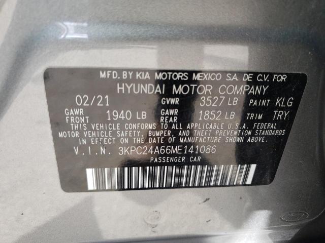 Photo 12 VIN: 3KPC24A66ME141086 - HYUNDAI ACCENT 